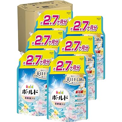 Amazon | ボールド [大容量] 洗濯洗剤 液体 フレッシュフラワーサボン